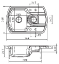 Мойка кухонная Florentina Нире 760К