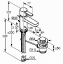 Смеситель Kludi Zenta 382509175 для раковины