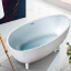 Акриловая ванна BelBagno BB42-1700-PERL