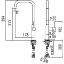 Смеситель Nobili Acquerelli AQ93113CR для кухонной мойки