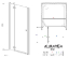Душевая дверь в нишу Radaway Almatea DWJ 90 прозрачное стекло, лев. 31002-01-01N