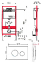 Система инсталляции для унитазов TECE Loop К 400 626 4 в 1 с кнопкой смыва К400626