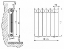 Радиатор водяной биметаллический Rifar Base 350 12 секций