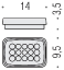 Мыльница Colombo Design Time W4240.000