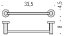 Полотенцедержатель Colombo Design Plus W4909